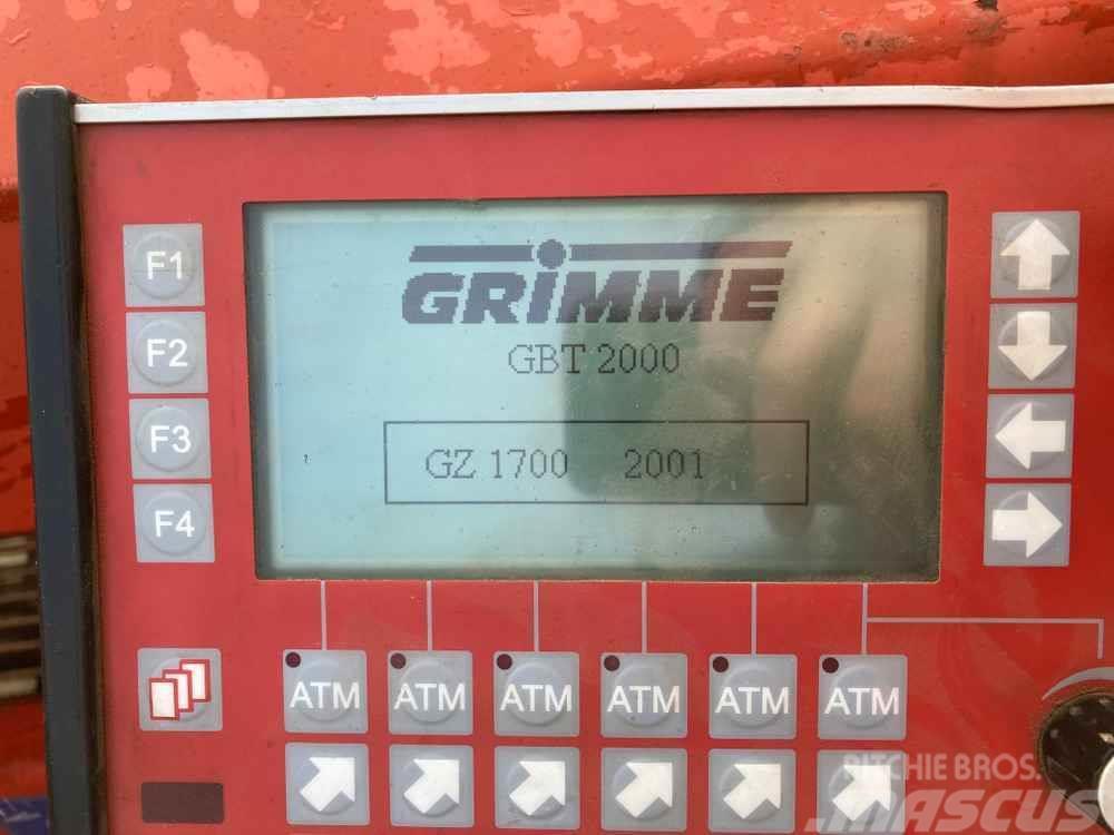 Grimme GZ 1700 DL Windrower Moissoneuse de Pomme de Terre