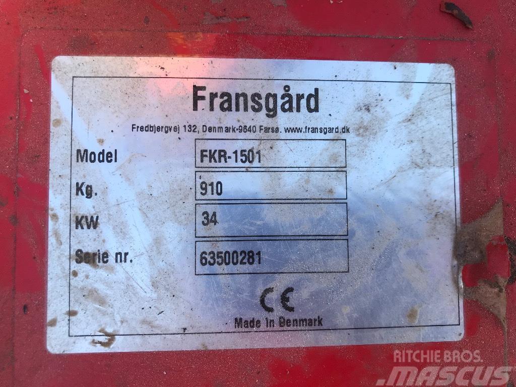 Fransgård FKR 1501 Broyeur / Gyrobroyeur / Epareuse