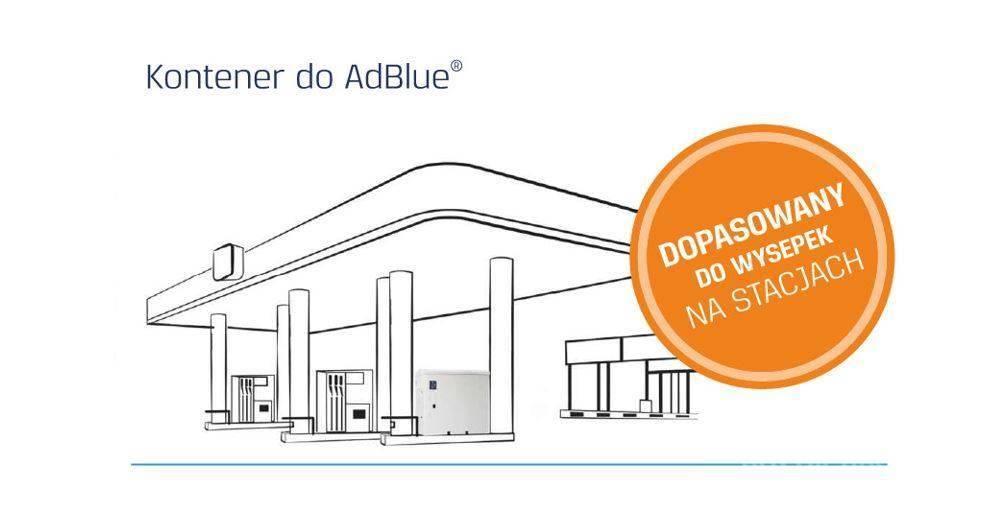 Swimer Kontener do sprzedaży AdBlue 3000L płyta warstwowa Conteneurs spécifiques
