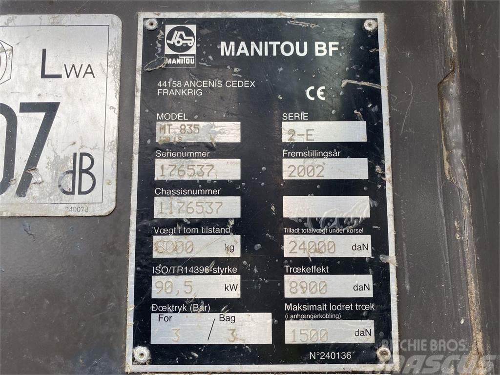 Manitou MT835-120LS Chariot télescopique