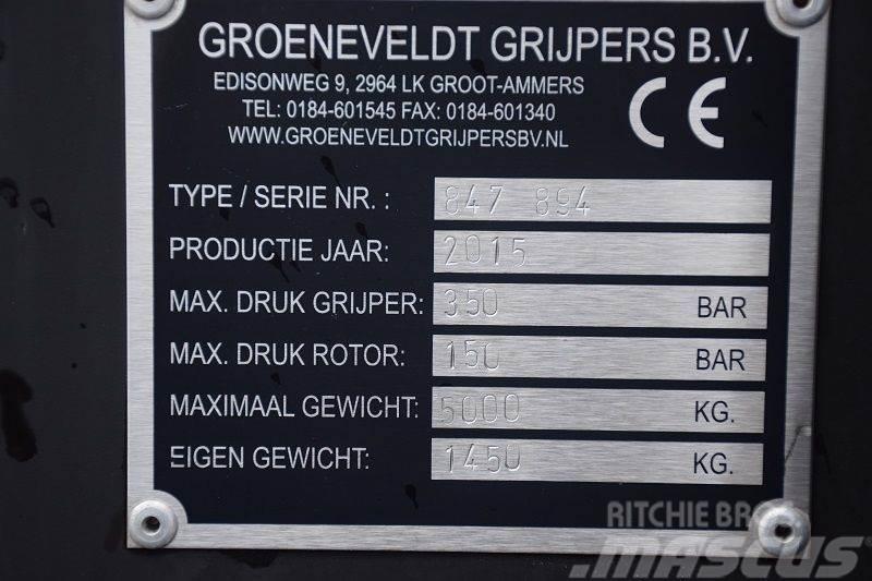  Groeneveldt houtgrijper EVAX 800-30-2-1650:894 Pince à fût