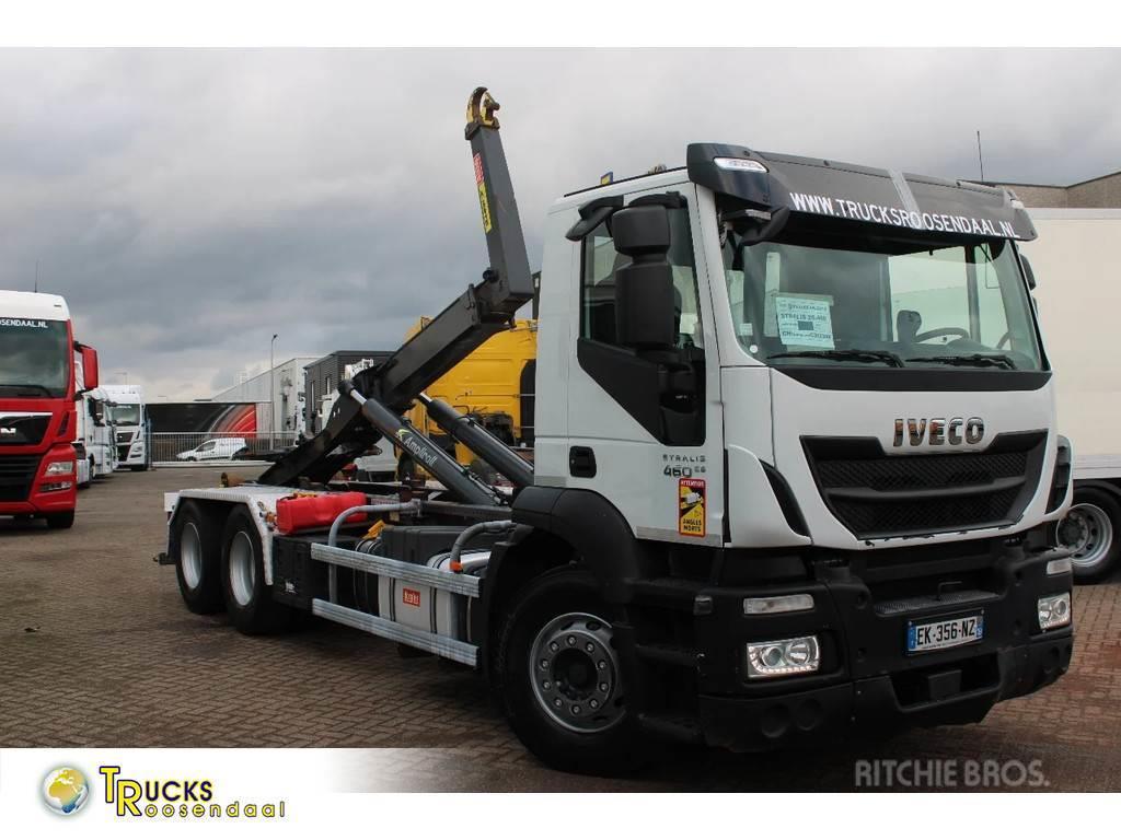 Iveco Stralis 460 + 20T HOOK + 6X2 + EURO 6 + 12 PC IN S Camion ampliroll