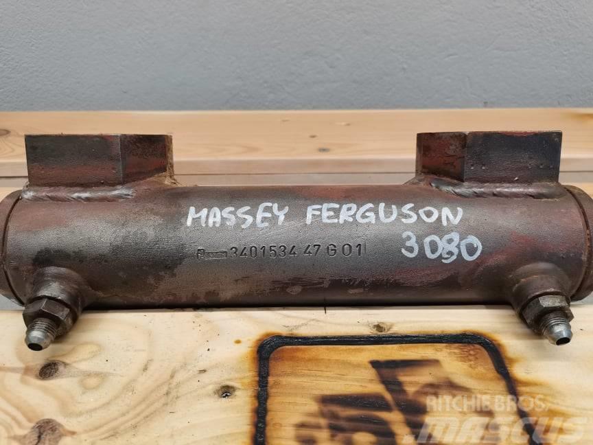 Massey Ferguson 3070 {piston turning Bras et Godet