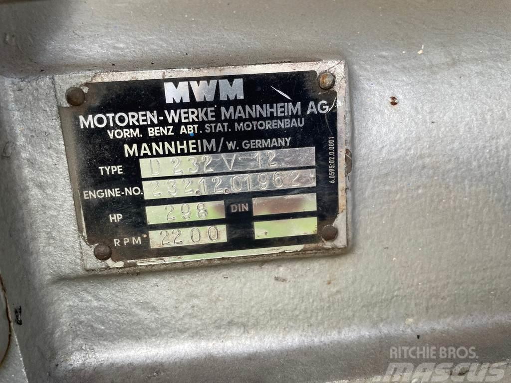 MWM D232 V12 PUMP USED Pompe à eau / Motopompe