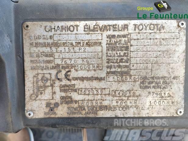 Toyota 02-7 FG A 50 Chariots GPL