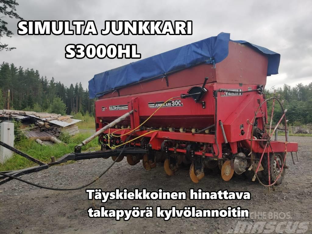 Simulta Junkkari S3000HL kylvölannoitin - VIDEO Semoir combiné