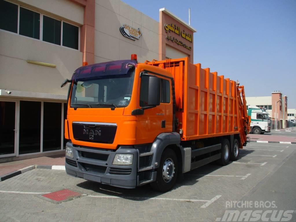 MAN TGS 28.320 6×2 Garbage Truck 2008 Camion poubelle