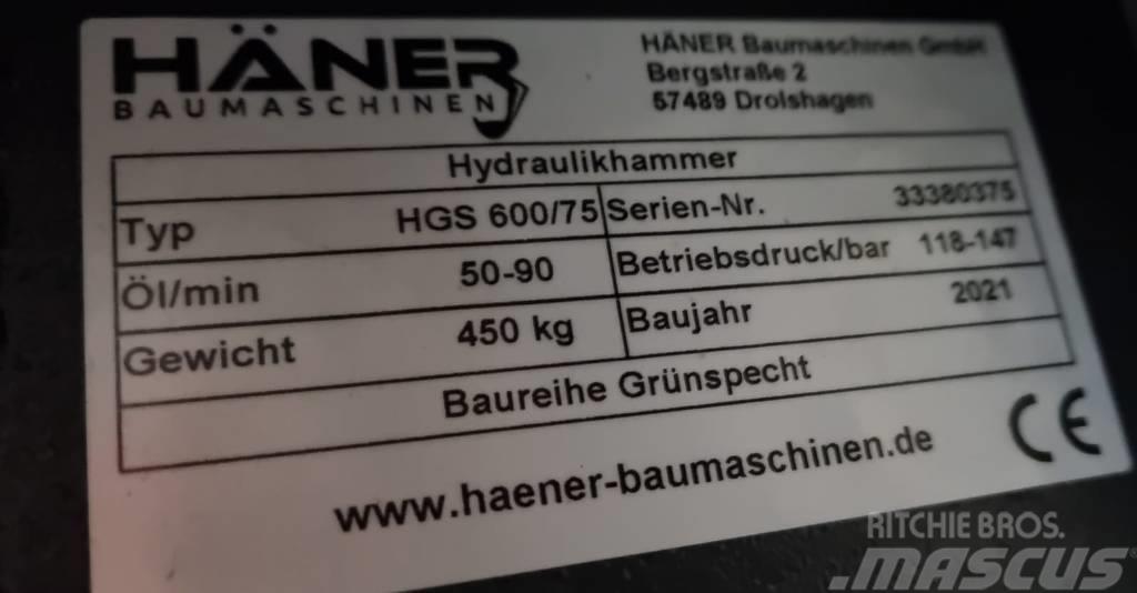  Häner HGS 600/75 Marteau hydraulique
