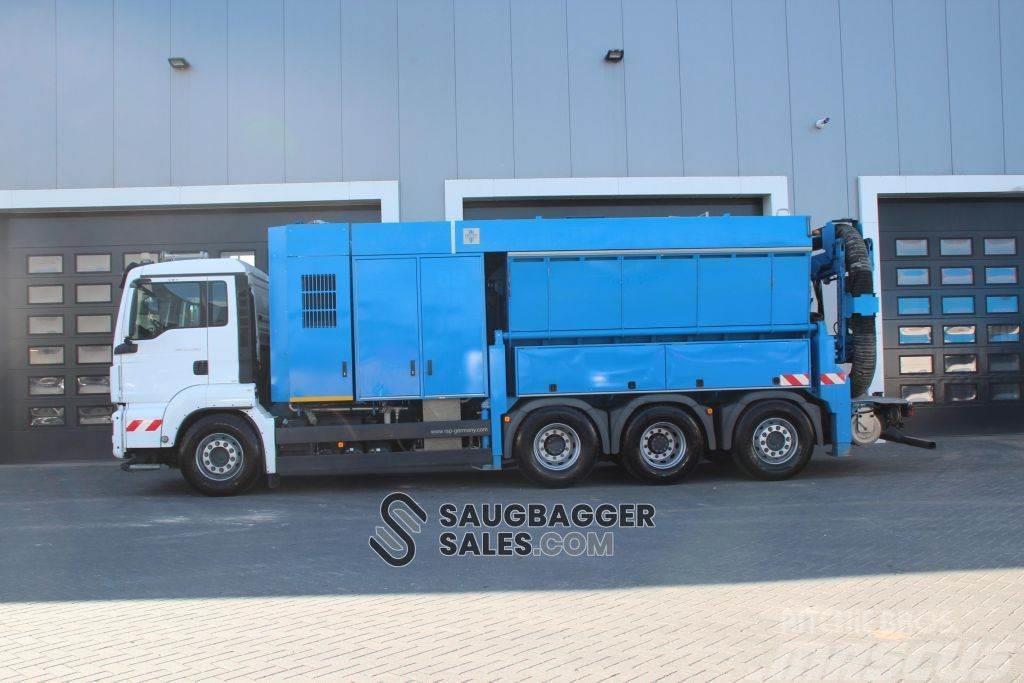 MAN TGS 35.480 RSP 2016 Saugbagger Camion aspirateur, Hydrocureur