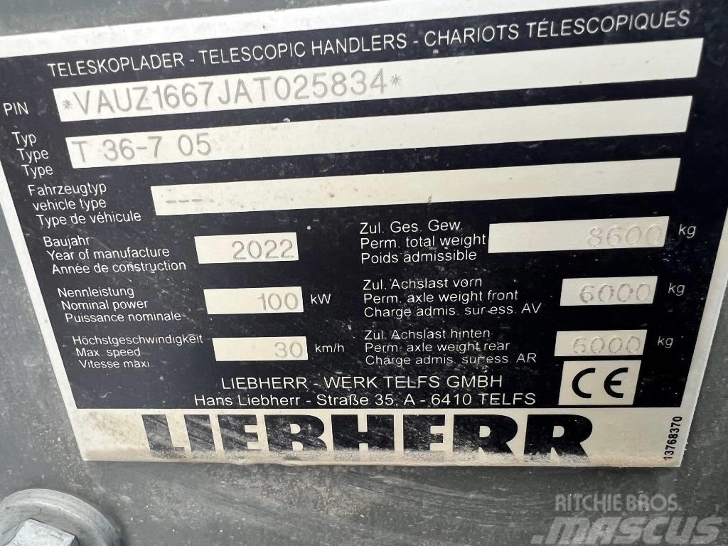 Liebherr T36-7 Chariot télescopique