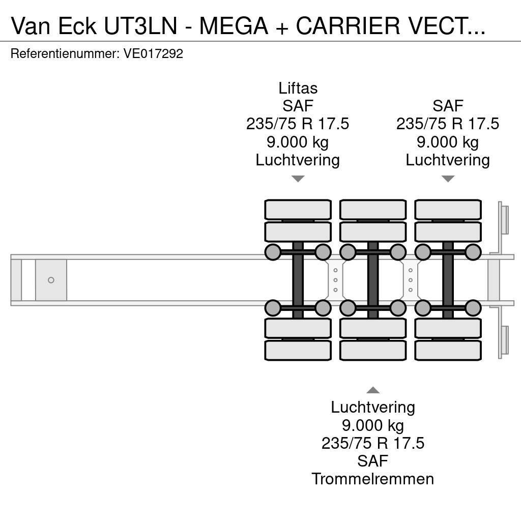 Van Eck UT3LN - MEGA + CARRIER VECTOR 1800 Semi remorque frigorifique