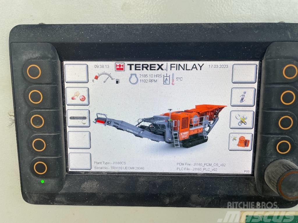 Terex Finlay J1160 kæbeknuser Concasseur mobile