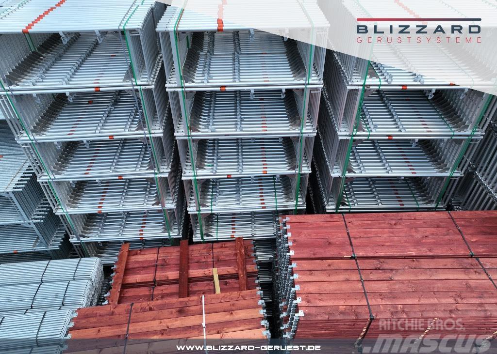 Blizzard S70 292,87 m² Alugerüst mit Holz-Gerüstbohlen Echafaudage