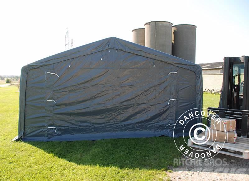 Dancover Storage Shelter PRO XL 5x8x2,5x3,89m PVC Telthal Autres équipements d'entrepôt