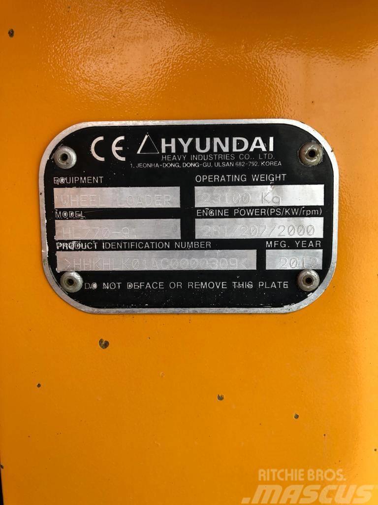 Hyundai HL 770-9 Chargeuse sur pneus