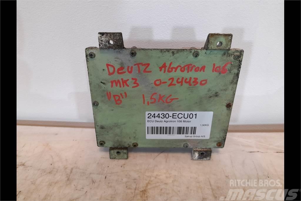 Deutz-Fahr Agrotron 106 ECU Electronique