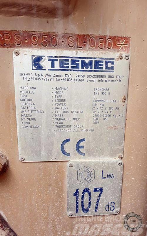 Tesmec TRS950 Trancheuse