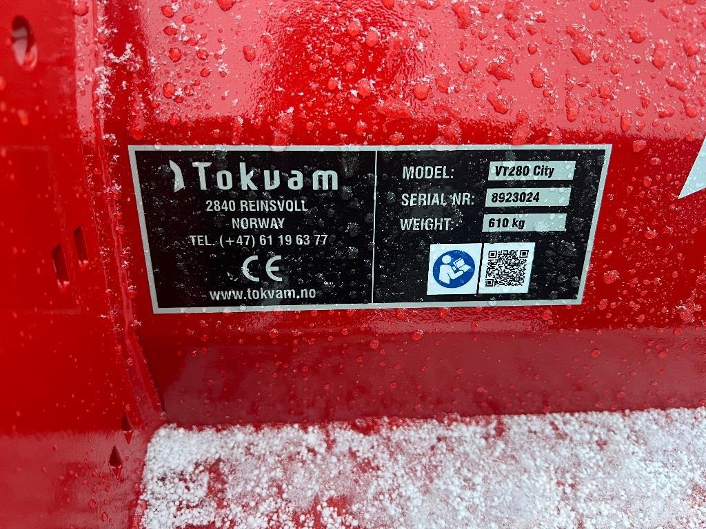 Tokvam Cityplog VT 2.80 L30/Z fäste NYHET Chasse neige