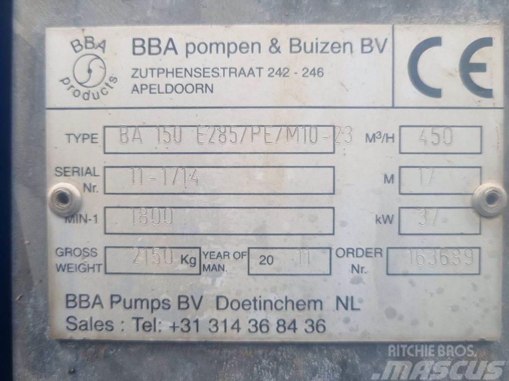 BBA BA150E D285 Pompe à eau / Motopompe