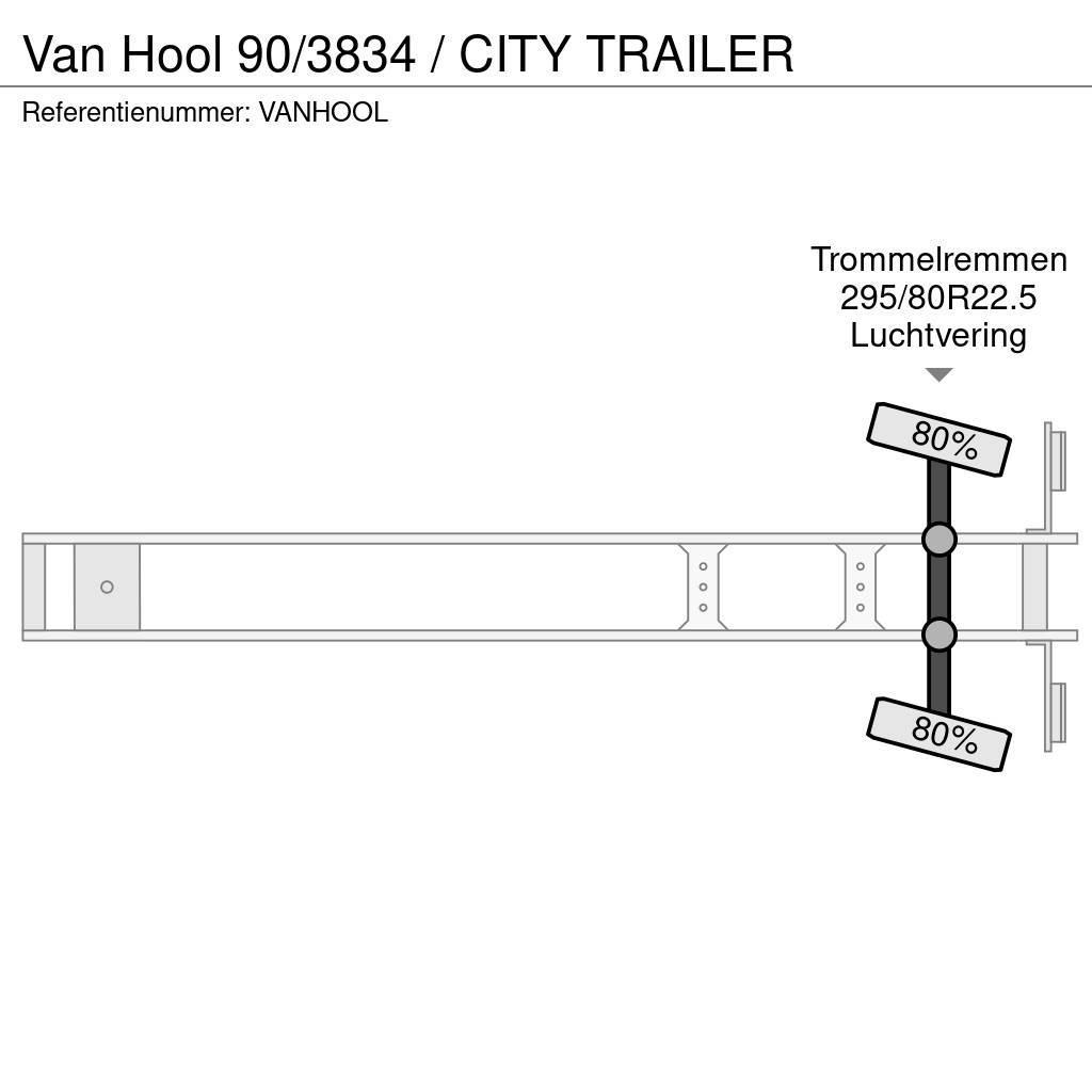 Van Hool 90/3834 / CITY TRAILER Semi remorque fourgon