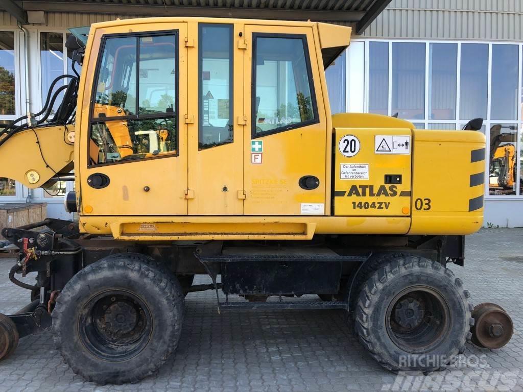 Atlas AB1404K Pelle sur pneus