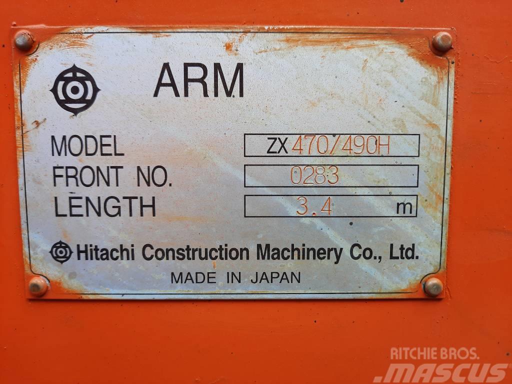 Hitachi ZX470-5 Arm 3.4M - YA40002361 Bras et Godet