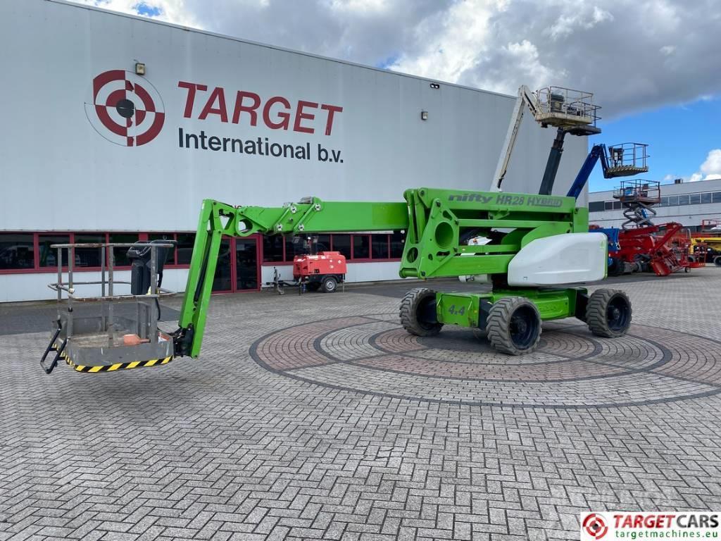 Niftylift HR28 HyBrid 4x4 Articulated Boom Work Lift 2800cm Nacelle Automotrice