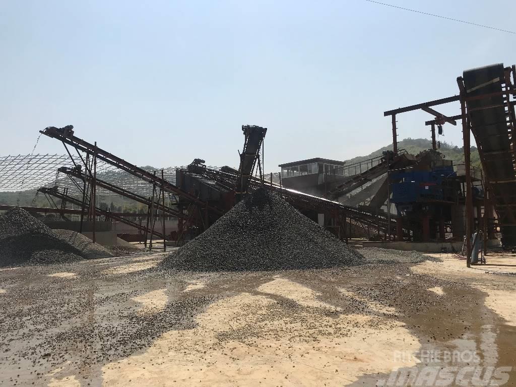 Kinglink 100 tph stone crushing production plant Station de broyage et concassage
