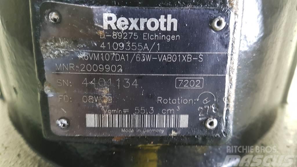 Ahlmann AZ14-Rexroth A6VM107DA1/63W-VAB01XB-S-Drive motor Hydraulique
