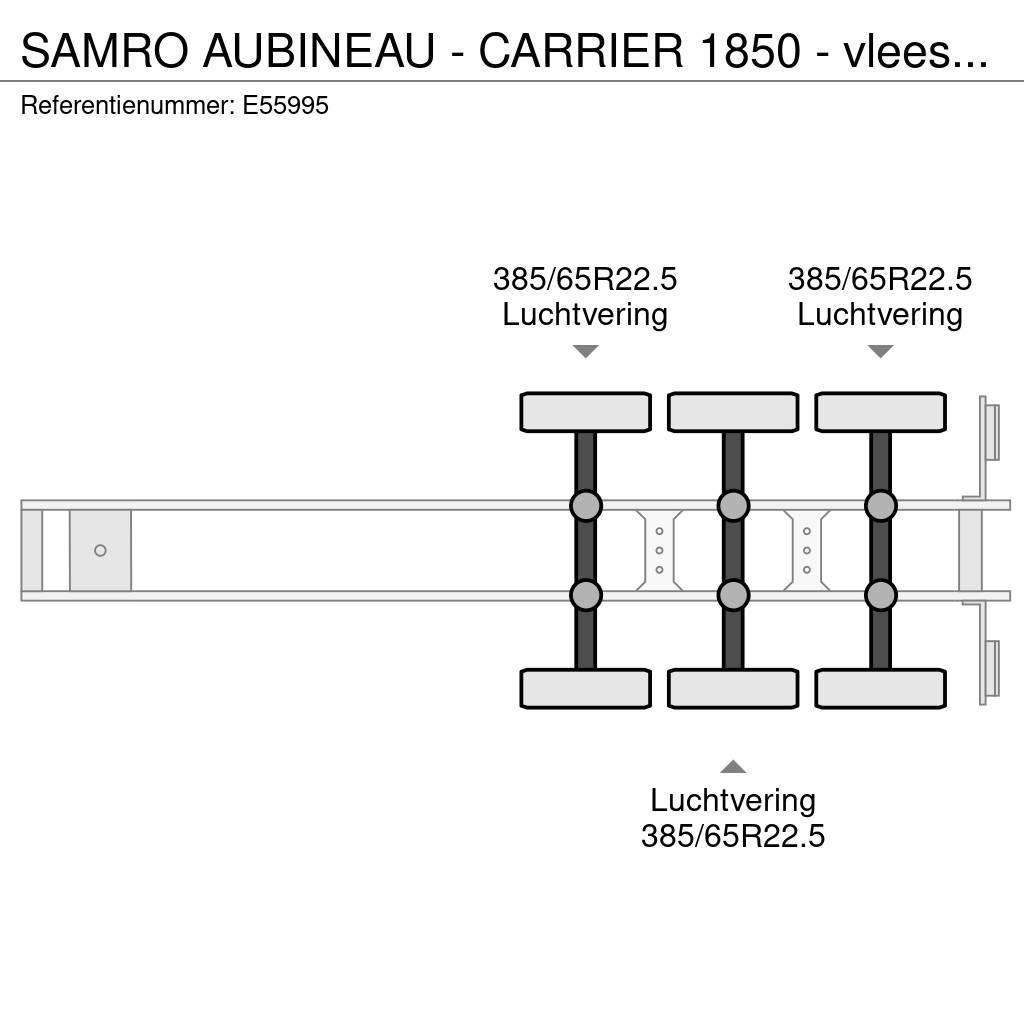 Samro AUBINEAU - CARRIER 1850 - vlees/viande/meat/fleisc Semi remorque frigorifique