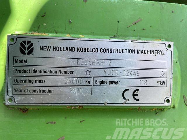 New Holland Kobelco E 235SR-2ES *SWE Wimmer 3xLöffel*24600kg Pelle sur chenilles