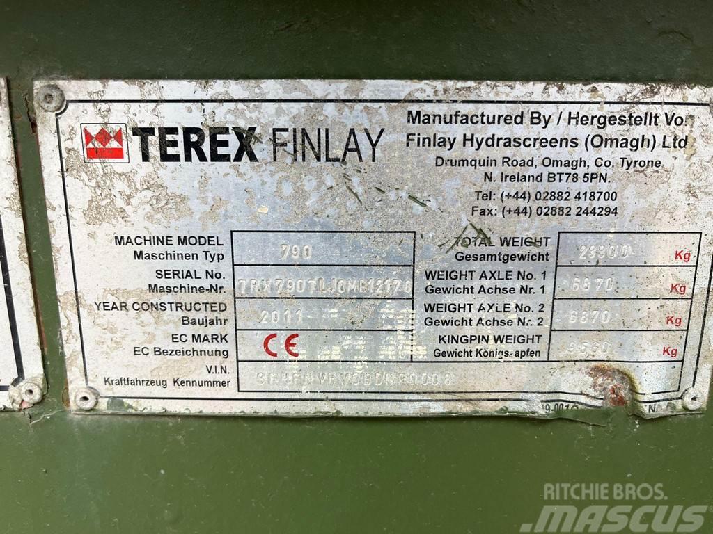 Terex Finlay 790 SCREENER PRODUCTIVITY UP TO 250 ton/h - Crible