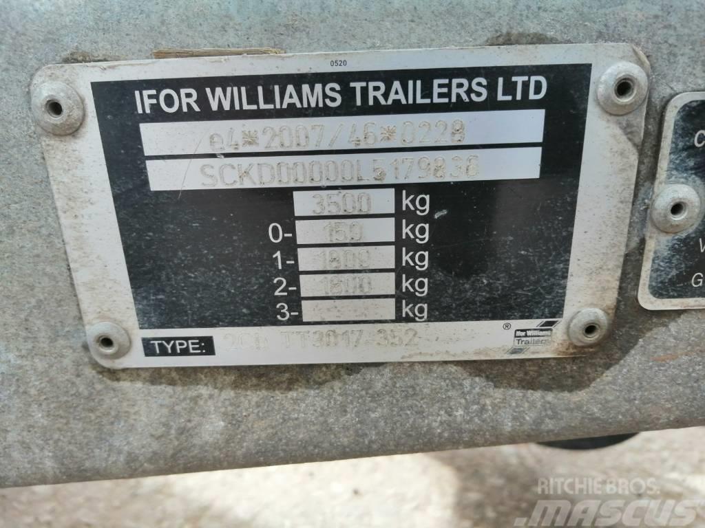 Ifor Williams TT3017185 Tipper Trailer Benne céréalière