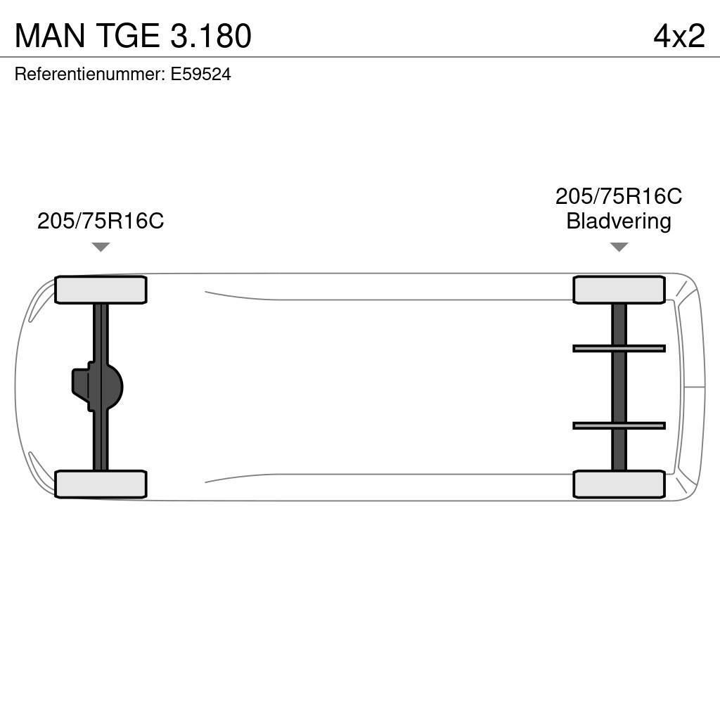 MAN TGE 3.180 Autre fourgon / utilitaire