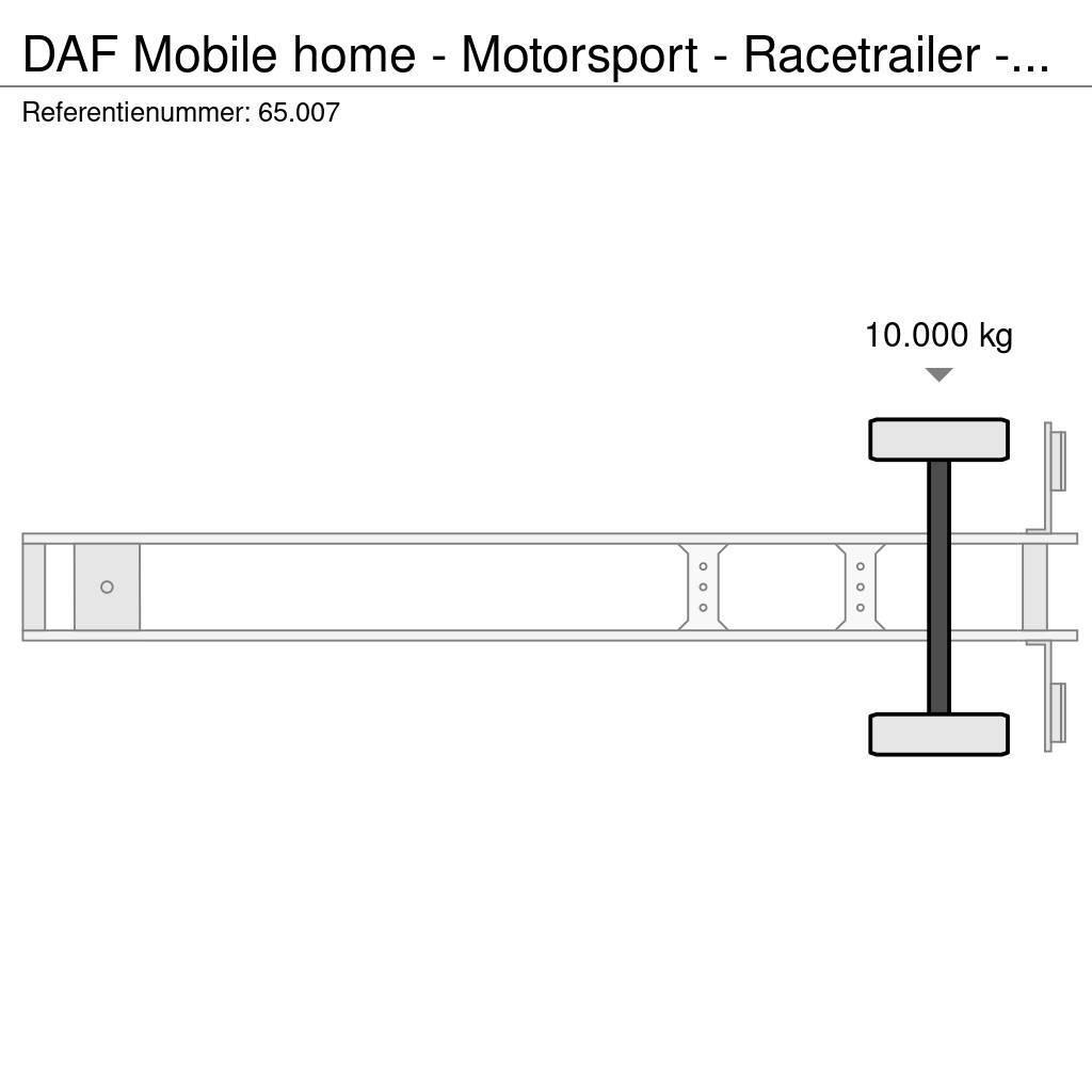 DAF Mobile home - Motorsport - Racetrailer - 65.007 Autres semi remorques