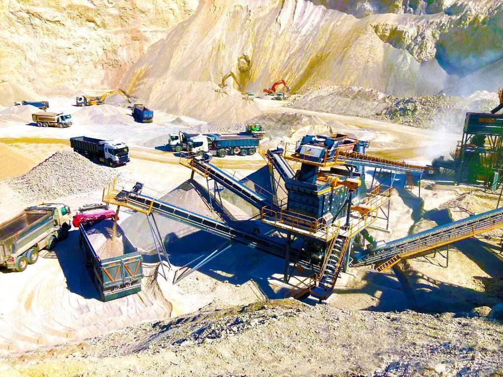 Fabo FABO 300-400 TONS/HOUR FIXED CRUSHING PLANT Station de broyage et concassage