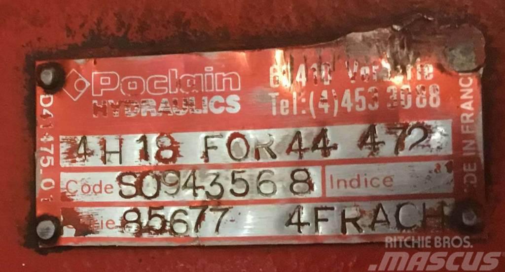 Poclain 4H19 FOR 44 472 Hydraulique