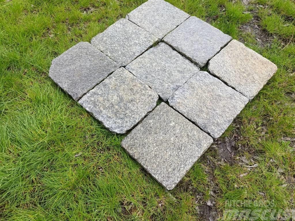  graniet natuursteen 40x40x7-8 cm 300m2 ruw/glad te Autre