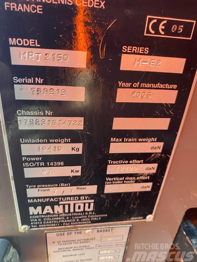 Manitou MRT 2150 M-E2 Chariot télescopique