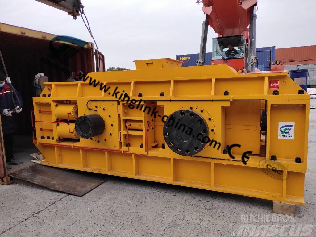 Kinglink KL-2PGS1500 Hydraulic Roller Crusher for Gold Ore Concasseur