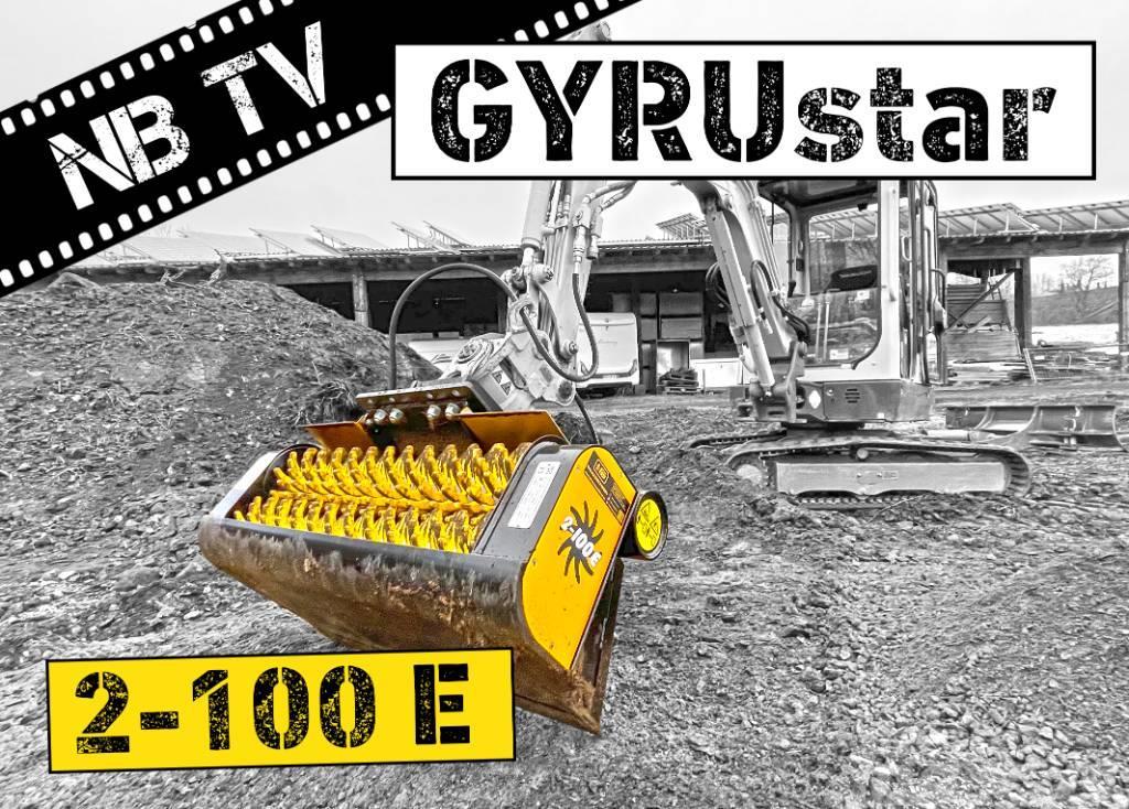 Gyru-Star 2-100E | Schaufelseparator für Minibagger Godets cribleurs