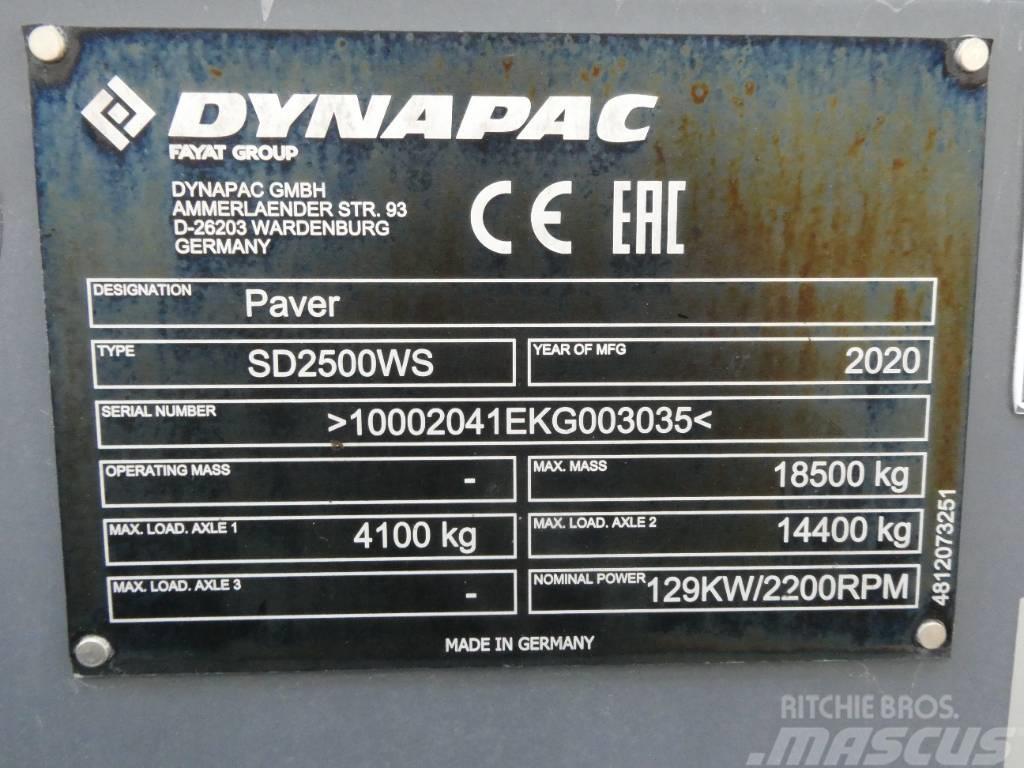 Dynapac SD 2500 WS Finisseur