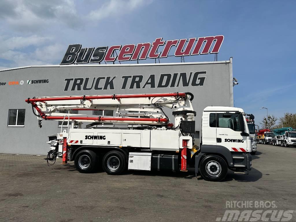 MAN TGS 26.360 Schwing 34 m Camion malaxeur