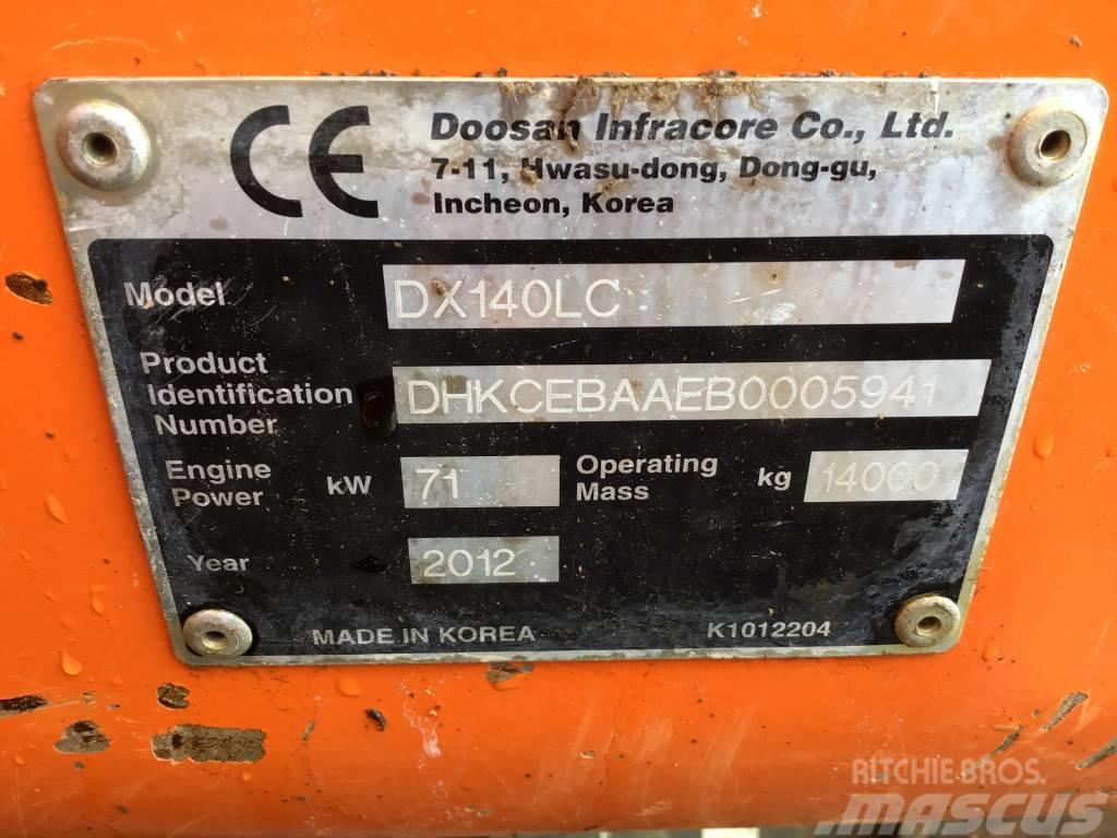Doosan DX 140 LC Pelle sur chenilles