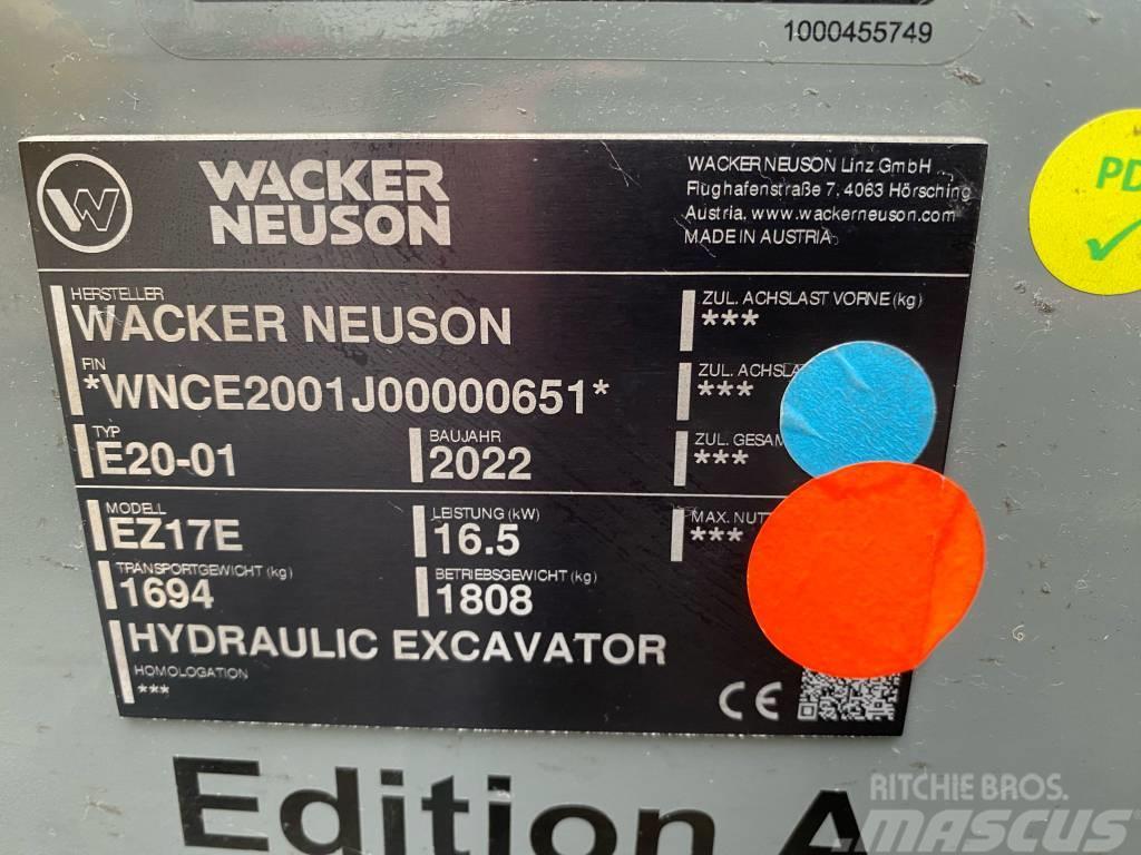 Wacker Neuson EZ17e Pelle sur chenilles