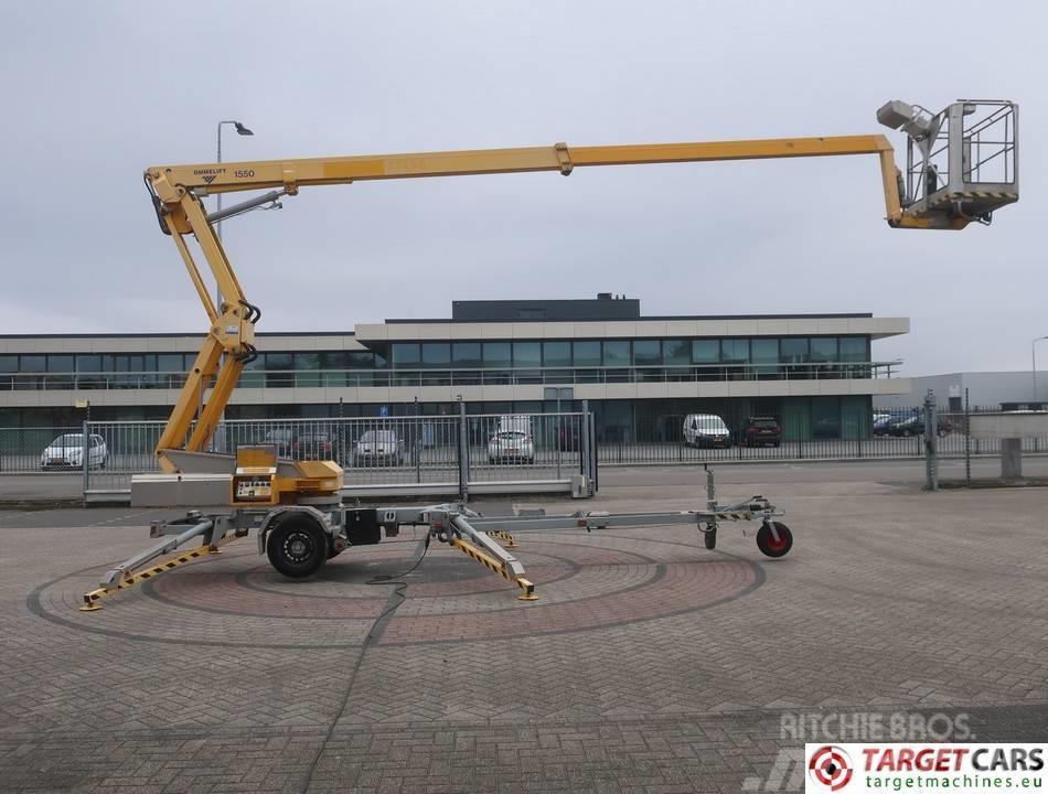 Ommelift Omme 1550EX Articulated Electric Boom Lift 1530cm Remorque nacelle
