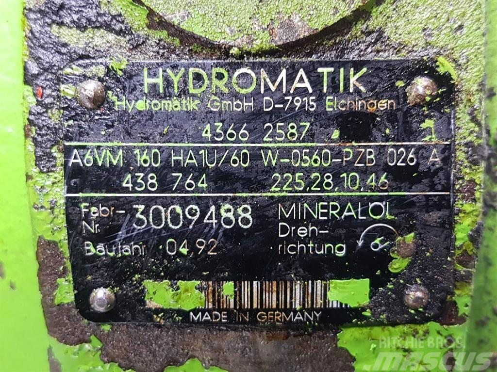 Hydromatik A6VM160HA1U/60W-R909438764-Drive motor/Fahrmotor Hydraulique