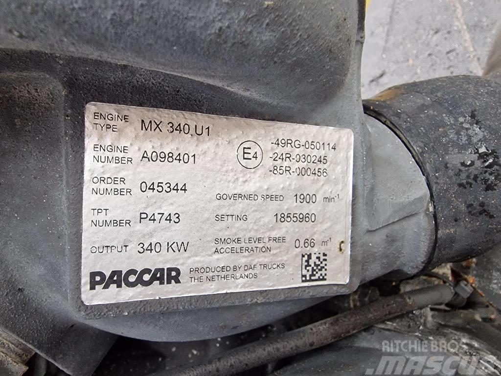 Paccar MX340.U1 Moteur