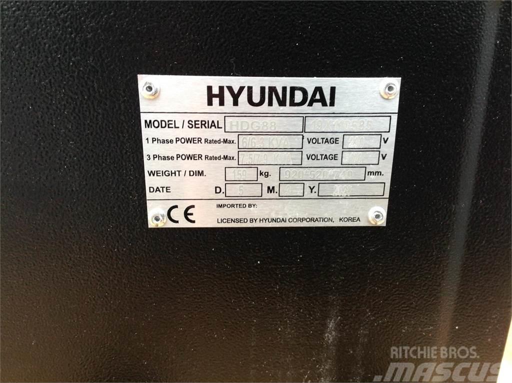 Hyundai Aggregaat HDG 88 Générateurs essence