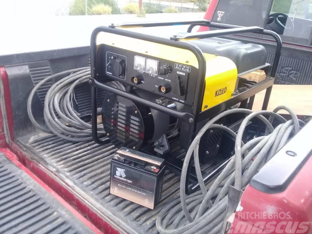 Kovo welder generator powered by Mitsubishi EW240G Poste à souder